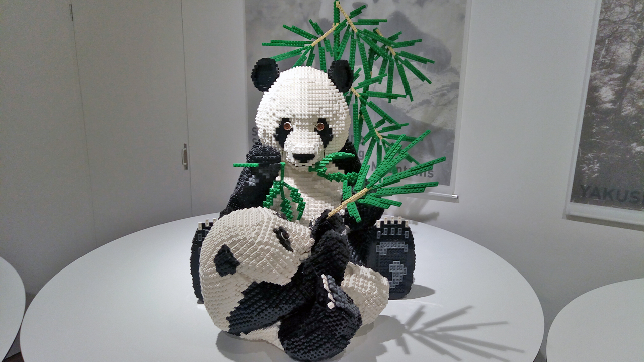 【サクラマチクマモト×パルコ】『PIECE of PEACE』レゴブロックで作った世界遺産展