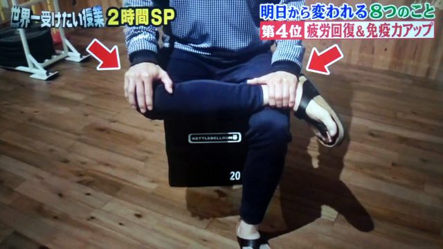 【世界一受けたい授業】疲労回復ストレッチで免疫力アップ｜トレーナー佐藤義人が教える