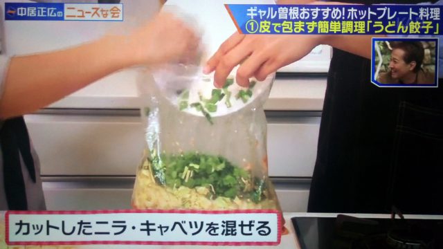 【中居正広のニュースな会】ホットプレート料理レシピ｜ギャル曽根が教えるアイデア料理