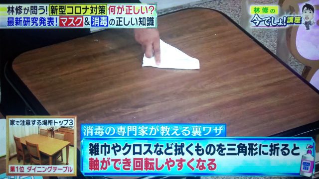 【林修の今でしょ講座】マスク＆消毒の正しい知識｜最新研究でここまでわかった