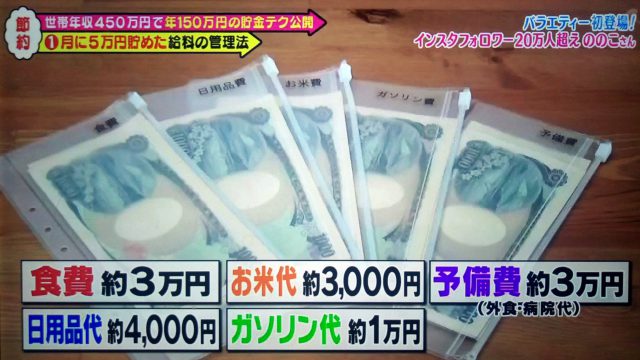 【メレンゲの気持ち】節約主婦ののこさんが教える貯金テク｜給料管理法で月5万円の貯蓄