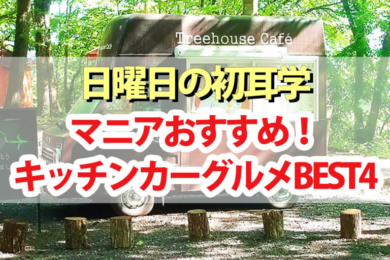 【日曜日の初耳学】キッチンカーグルメBEST4｜だし巻きドッグ・ロケットチキン・萌え断フルーツサンド・牛とろろ丼