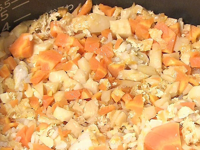 【家事ヤロウ】焼肉のたれ料亭風炊き込みご飯のレシピ｜井ノ原快彦の焼肉のたれアレンジレシピ