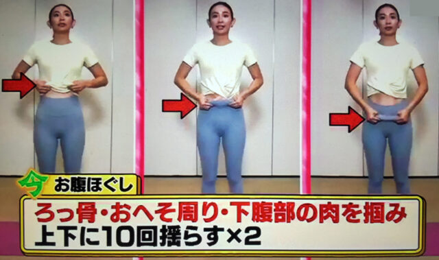 【林修の今知りたいでしょ】美くびれデザインのやり方 5日でウエスト-7cm