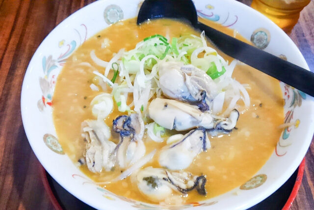 【ケンミンショー】牡蠣ラーメンのレシピ 北海道のご当地ラーメンの味を再現