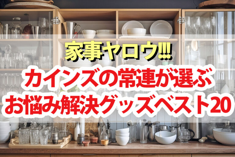 【家事ヤロウ】カインズランキング家事お悩み解決グッズ2023ベスト20