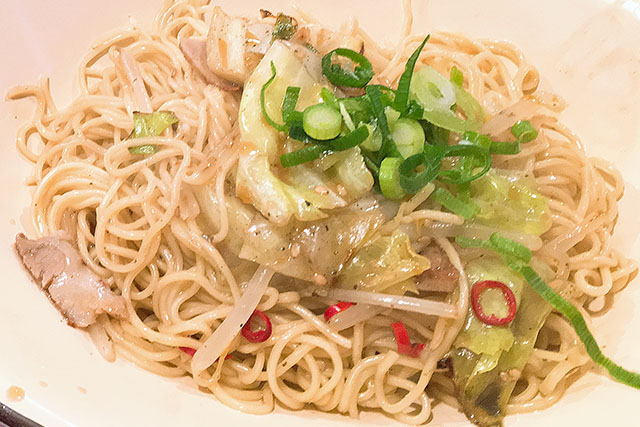 【ケンミンショー】屋台風焼きラーメンのレシピ(マルタイ棒ラーメン)ロバート馬場