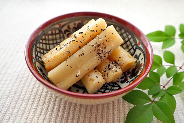 【きょうの料理】蒸し新ごぼうの酢醤油和えのレシピ ウーウェンさんの春野菜レシピ