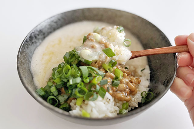 【相葉マナブ】ニラの納豆丼のレシピ 茨城県小美玉市のニラ農家直伝