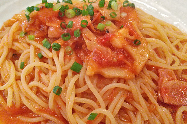 【相葉マナブ】れんこんと鶏ひき肉のパスタのレシピ 原田慎次シェフ直伝