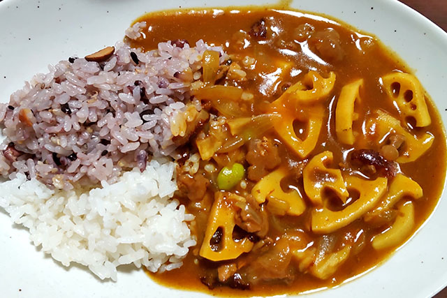 【きょうの料理】れんこんと豚肉のカレーのレシピ 山脇りこさんのレンコン料理