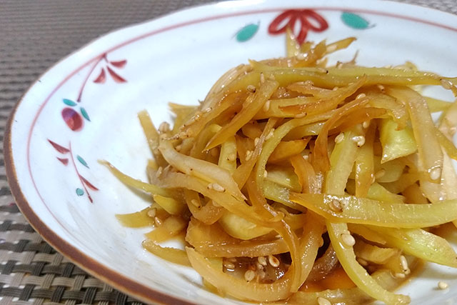 【あさイチ】大根の皮の醤油漬けのレシピ(高城順子)朝イチみんなごはんだよ