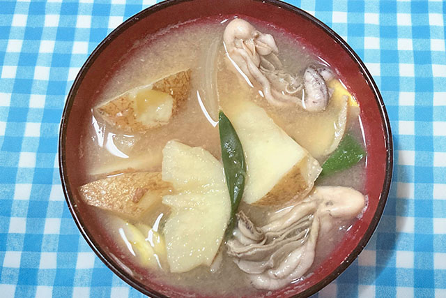 【相葉マナブ】牡蠣の味噌汁のレシピ 広島県横島のカキ料理