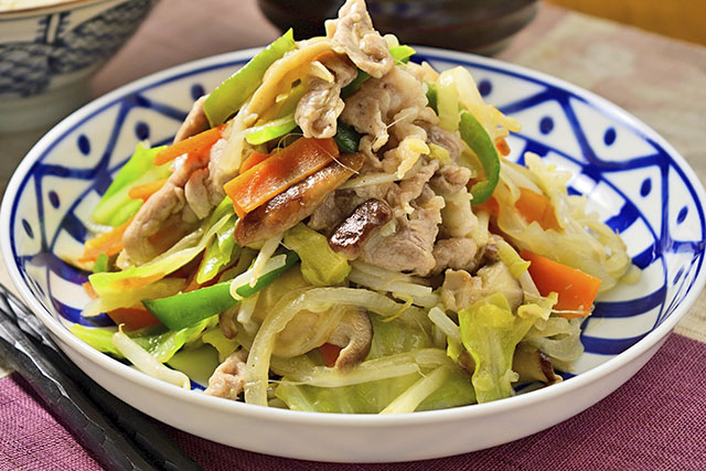 【きょうの料理】野菜と豚肉の水炒めのレシピ 脇雅世さん油控えめ料理