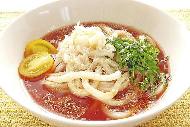 【ラヴィット】お手軽ミントマレモツナヒヤうどんのレシピ ロバート馬場さん