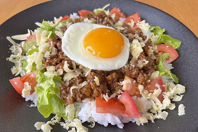 【ラヴィット】超本格タコライスのレシピ 青木マッチョさん夜食料理