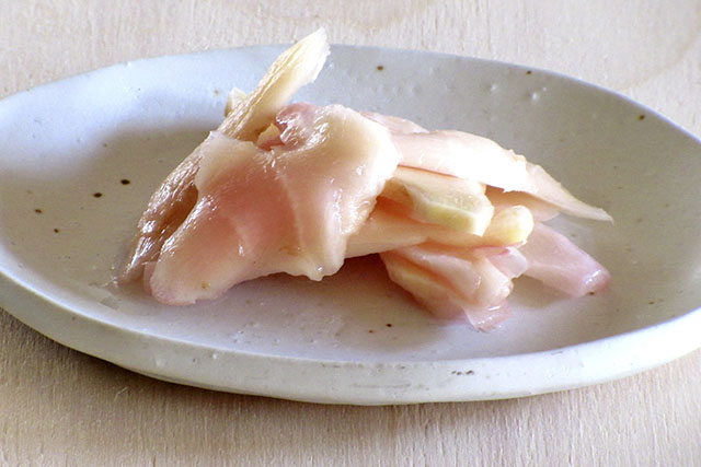 【きょうの料理】新生姜の甘酢漬け(ガリ)のレシピ 横山たか子さん新生姜料理