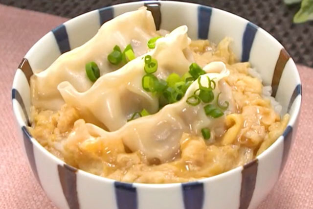 【ジョブチューン】ふわとろギョウ丼のレシピ(大阪王将)冷凍餃子アレンジレシピ