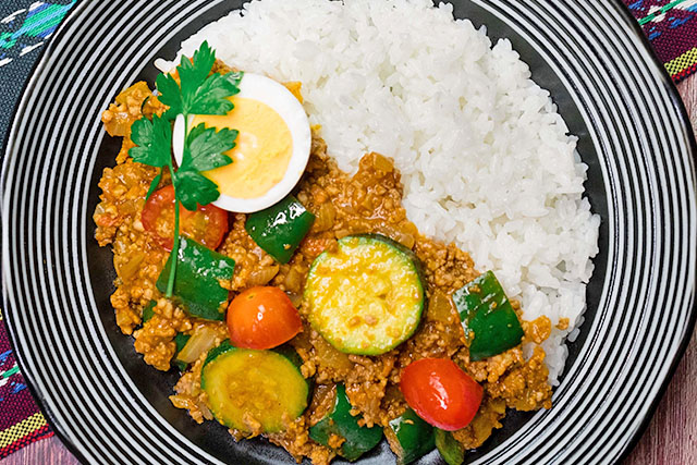 【きょうの料理】合いびき肉の夏野菜カレーのレシピ 堀江ひろ子さんひき肉レシピ