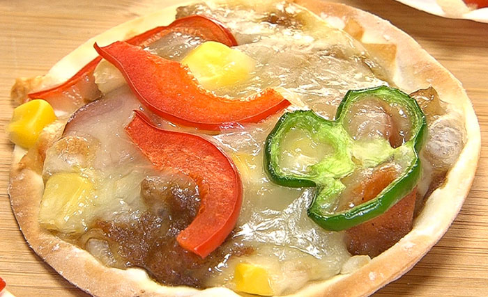 【ZIP】ミニカレーピザのレシピ(ハウス食品)残ったカレーの神アレンジレシピ