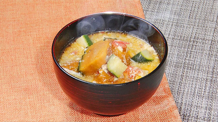 【DayDay】食べる和風かぼちゃスープのレシピ 亜希のざっくりキッチン
