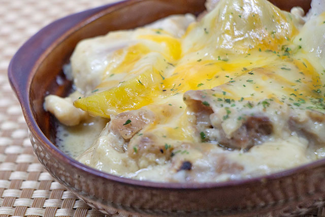 【ラヴィット】シュクメルリ風ロイヤルラーメンのレシピ 宮舘涼太さんインスタント麺アレンジ料理