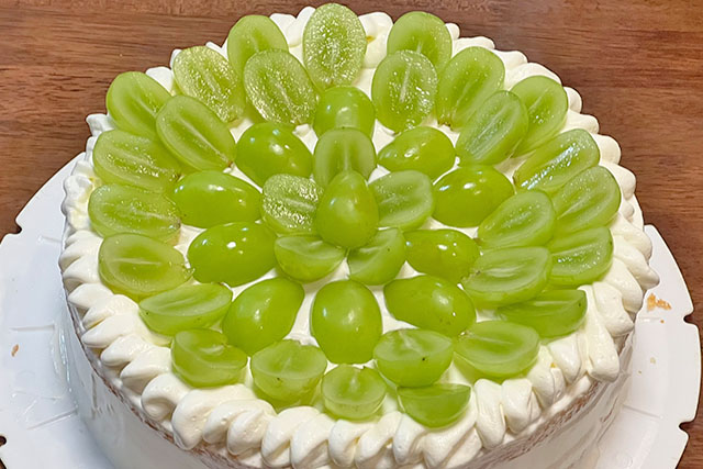 【相葉マナブ】シャインマスカットのショートケーキのレシピ 鎧塚俊彦シェフのフルーツスイーツ料理