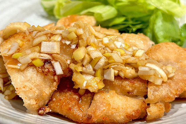 【きょうの料理】厚揚げと鶏むねの油淋鶏風のレシピ 今井亮さんごちそう料理