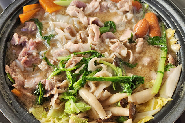 【DAIGOも台所】アヒージョ風豚しゃぶ鍋のレシピ エスニックアレンジ料理