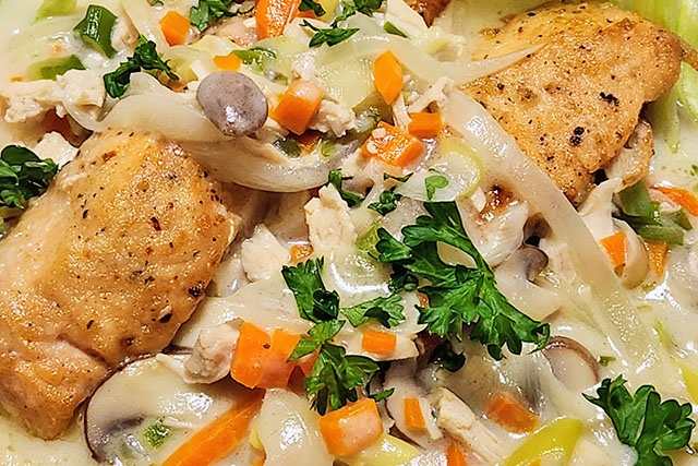 【きょうの料理】秋鮭と根菜のバター風味煮のレシピ 脇雅世さん秋おかず