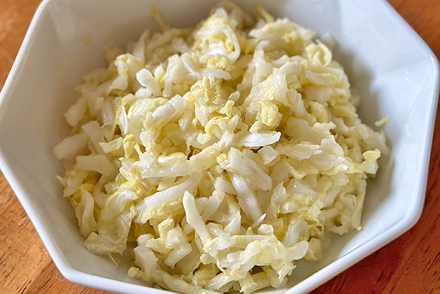 【きょうの料理】白菜のコールスローのレシピ 和田明日香さん直伝