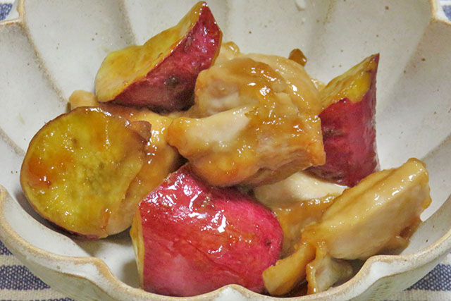 【きょうの料理】鶏肉とさつまいもの甘辛炒めのレシピ 脇雅世さん秋おかず