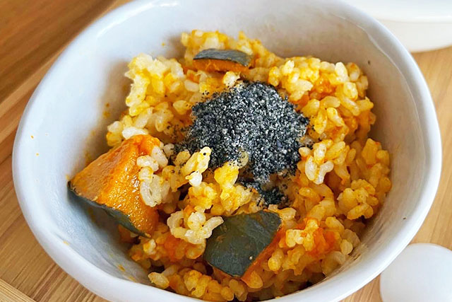 【とれたてっ】カボチャとツナの炊き込みご飯のレシピ 奥田和美さん直伝