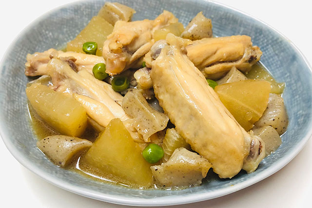 【DAIGOも台所】大根と手羽のスープのレシピ 手羽中アレンジ料理