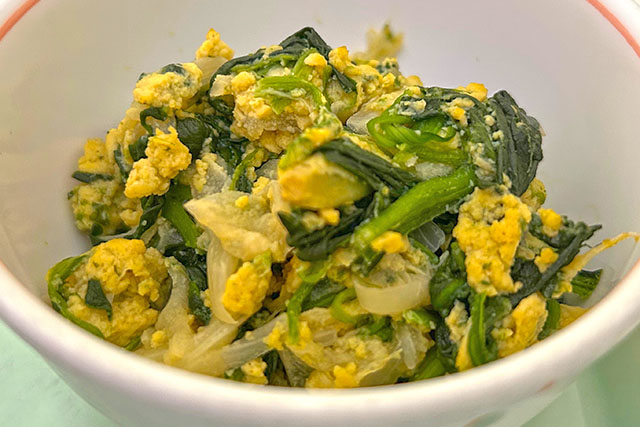 【DAIGOも台所】ほうれん草のそぼろ卵あんのレシピ ひき肉活用料理