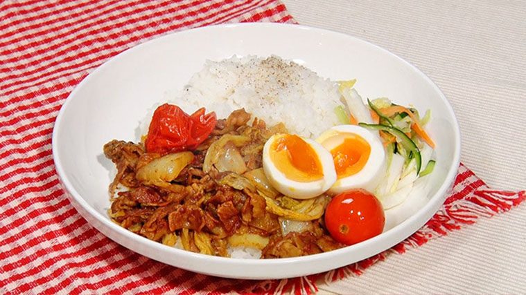 【DayDay】白菜のドライカレーのレシピ 亜希のざっくりキッチン