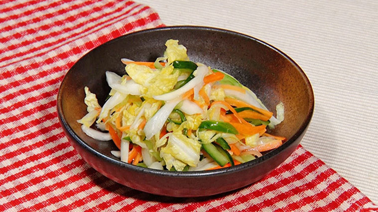 【DayDay】白菜シャキシャキ漬けのレシピ 亜希のざっくりキッチン