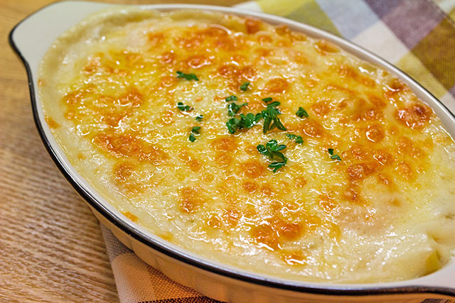 【ヒルナンデス】誠に旨いねぎグラタンのレシピ 平野レミさんおもてなし料理