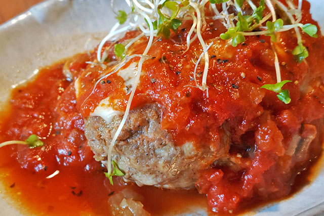 【ヒルナンデス】トマトチーズハンバーグのポリ袋レシピ(アイラップ)家政婦マコさんの時短料理