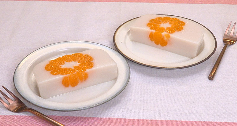 【ZIP】みかん丸ごとアーモンドミルク寒天のレシピ 管理栄養士考案の免疫応援レシピ