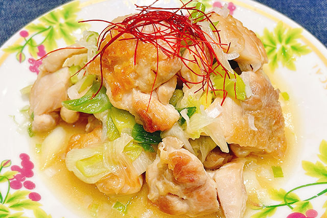 【DAIGOも台所】鶏のどっさりねぎ塩だれ炒めのレシピ 山本ゆりさんの簡単料理