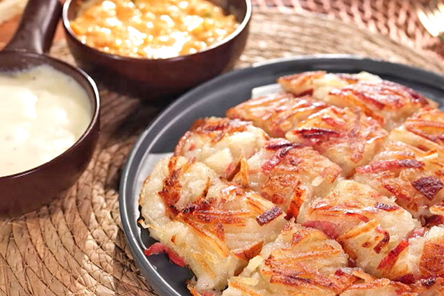 【黄金のエプロン】餅ガレットのレシピ 宮舘涼太さん余ったお餅アレンジ料理