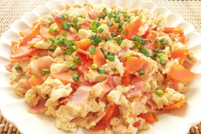 【きょうの料理】ごちそう炒り豆腐のレシピ 杵島直美さんの豆腐レシピ