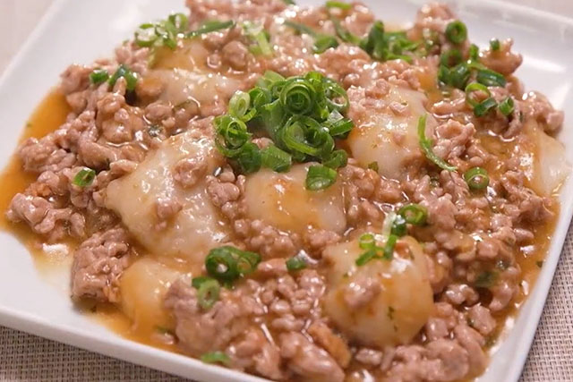 【瞬間回答】麻婆餅のレシピ お正月で余ったお餅アレンジ料理