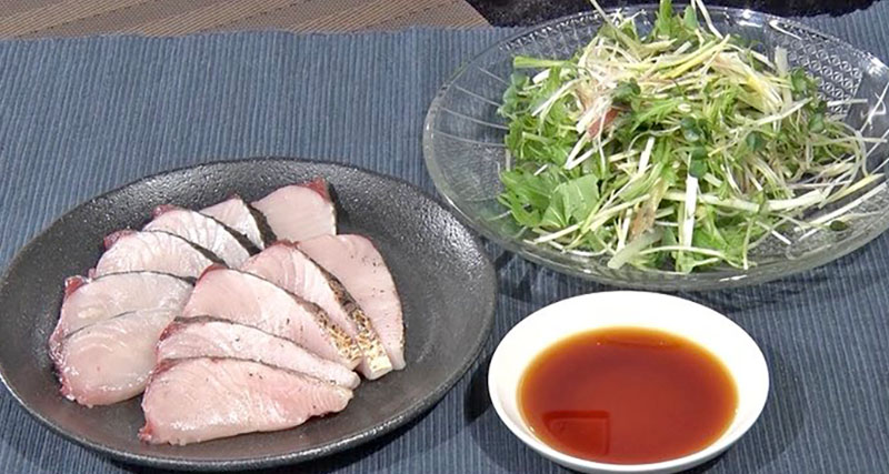 【ZIP】炙りサワラのサラダ&炙りサワラのお茶漬けのレシピ 築地の鮮魚店が教える冬が旬の魚の一番美味しい食べ方