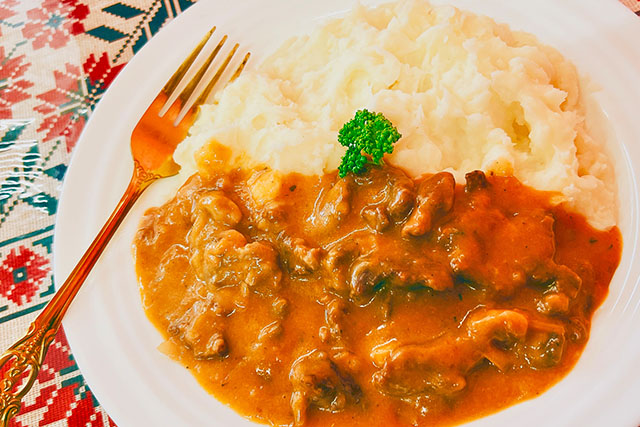 【あさイチ】簡単！ビーフストロガノフのレシピ(梅木あゆみ)朝イチみんなゴハンだよ