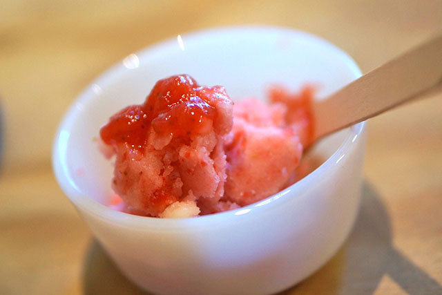 【きょうの料理】いちごのグラニテのレシピ 音羽和紀シェフ直伝スイーツ