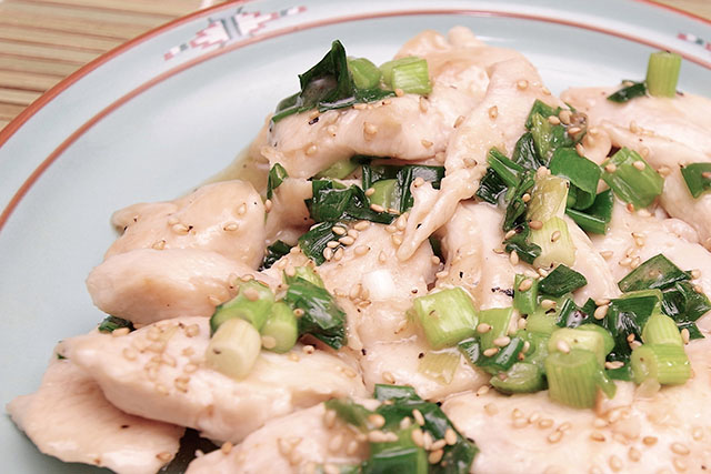 【きょうの料理】ねぎたっぷり！鶏むね肉の酒蒸しのレシピ 杉本節子さんのベジごはん