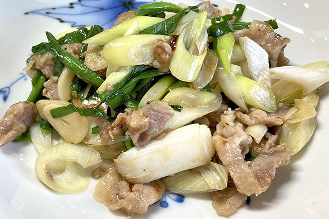【きょうの料理】梅豚肉のねぎ炒めのレシピ 井澤由美子さんのポカポカ料理
