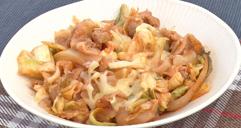 【ZIP】ケチャップチーズキャベツのレシピ 農家の殿堂入りキャベツ料理